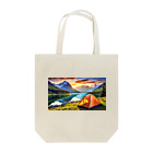 Kz_25@アウトドアーのキャンプファッション -Sunrise- Tote Bag