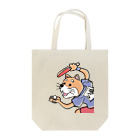 モリモリ卓球ショップのモリモリいぬ Tote Bag