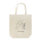 夏の海のシロイルカレコーディング-YOU-モノクロ Tote Bag