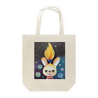 MIECHAN8787'S GALLERYのロウソクうさぎさん♪ Tote Bag