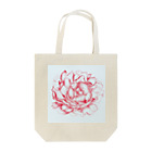 ピッチーの芍薬 peony Tote Bag