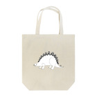 sen-no-momotsukuriの白黒ステゴ Tote Bag