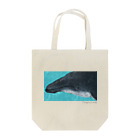 PuNPuNのHumpback whale Tote Bag