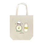 ATELIER nanariumのTO.スケール白文鳥乗せ(マルチ) Tote Bag