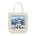 オカメインコのタロのドット絵のシベリアンハスキー Tote Bag