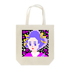 青天女AotennyoのPGC QR パープル Tote Bag