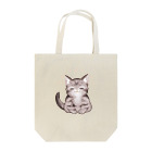 #保護猫カフェひだまり号の愛猫！麦のおじきシリーズ トートバッグ