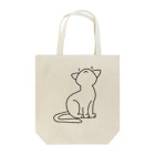 せきね まりのの人間をみまもるねこ(君の幸せを祈る Tote Bag