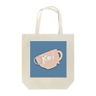 茶和口 契 ☕ 新人VtuberのKeiトートバック（青×選択色） Tote Bag