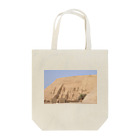 エジプトの写真入り&オリジナルアートグッズの朝のアブ・シンベル大神殿 Tote Bag