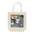 渡邊野乃香のお店の洗濯物と猫 Tote Bag