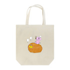 ココロ企画のコックさんとホクホクかぼちゃコロッケ Tote Bag