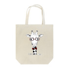 madein8☞shopのI like giraffes. But…(RED) Tote Bag