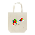 Atelier of K0_nakaのLove Two Dots Tote Bag