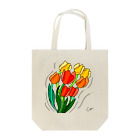 Com illustrationのそよそよチューリップ Tote Bag