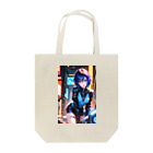 DRILLERのサイバーパンク　2次元美少女 Tote Bag