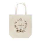 ユキノチカラのSLOW LIFE, SNOW LIFE Tote Bag