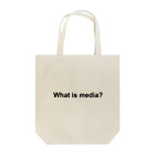 WIM's Shop(ウィムズショップ)のWhat is media? Tote Bag