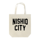 JIMOTOE Wear Local Japanの西尾市 NISHIO CITY トートバッグ