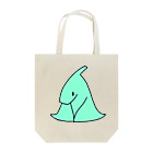 雨（ゆののお店）のぷてらのどん（青緑色） Tote Bag