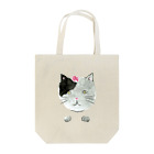 ハウズのお店屋さんのneko＆spring Tote Bag