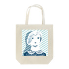 asukatakeda_storeの青の少女 Tote Bag