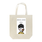 ちゃぴざむらいのBread lover man  Tote Bag