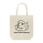 ほほらら工房 SUZURI支店のラーメンが大好きなオカメインコ Tote Bag