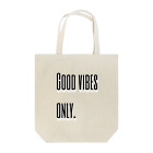 はちおちま！のGood vibes only. Tote Bag