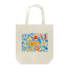 Peach Blueのしんかいぎょ Tote Bag