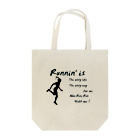 ワラーチ・ランナー　HiroseのRunning Girl / Runnin'  ～ 女性ランナー Tote Bag