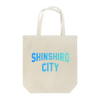 JIMOTOE Wear Local Japanの新城市 SHINSHIRO CITY トートバッグ