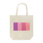 iroiroiのチェック柄 ピンク・パープル系 Tote Bag