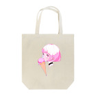 ヤバいTシャツ屋しゃんの暑い夏はアイスだ012 Tote Bag