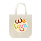 てぃんたかうっぱのWe love U Tote Bag