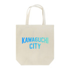 JIMOTOE Wear Local Japanの川口市 KAWAGUCHI CITY トートバッグ