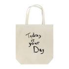TESTIMONYのtoday is your day トートバッグ