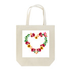 tc4cのsummer flowers wreath Tote Bag