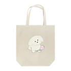 みにゆん　ねこのRoses and cute puppies ~ Tote Bag