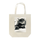 深夜の猫屋さんのしんやねこ Tote Bag