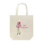 303companyの水彩画のファッションデザイン画の女の子2 Tote Bag