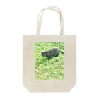 天光のねこ部屋の黒猫カカオの庭 Tote Bag