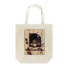 世界美術商店のヴァニタス画のあるアトリエの壁 / Trompe l'oeil with Studio Wall and Vanitas Still Life Tote Bag