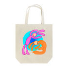 手描きのエトセトラの戯れるウサギ Tote Bag