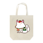 ムンムン&キュピロニウスのアトリエSUZURI店のお伊勢参りに辿り着けないおかげ犬さん  Tote Bag