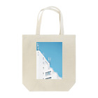 白いビルの研究室の渋谷 Tote Bag