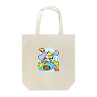 Cody the LovebirdのChubby Bird サンゴ礁を守ろう！　オカメインコと海のお友達 Tote Bag