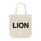 TOKYO LOGOSHOP 東京ロゴショップのLION-ライオン- トートバッグ