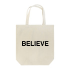 TOKYO LOGOSHOP 東京ロゴショップのBELIEVE-ビリーブ- トートバッグ