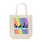 AJCOMPANYの水球シリーズ　colorful Tote Bag